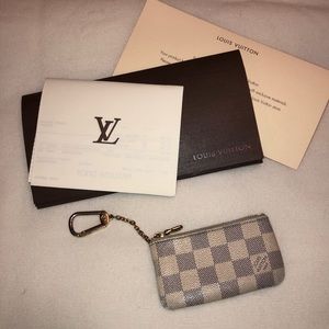 Louis Vuitton Damier Azur Key Pouch
